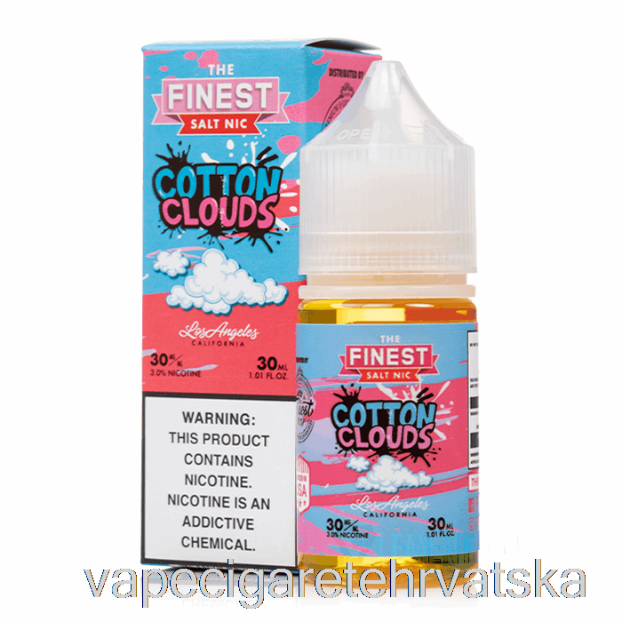 Vape Cigarete Cotton Clouds - The Finest Candy Edition Sol Nic - 30ml 30mg